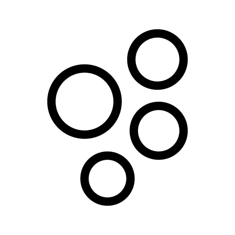 burbuja gráfico icono símbolo diseño ilustración vector