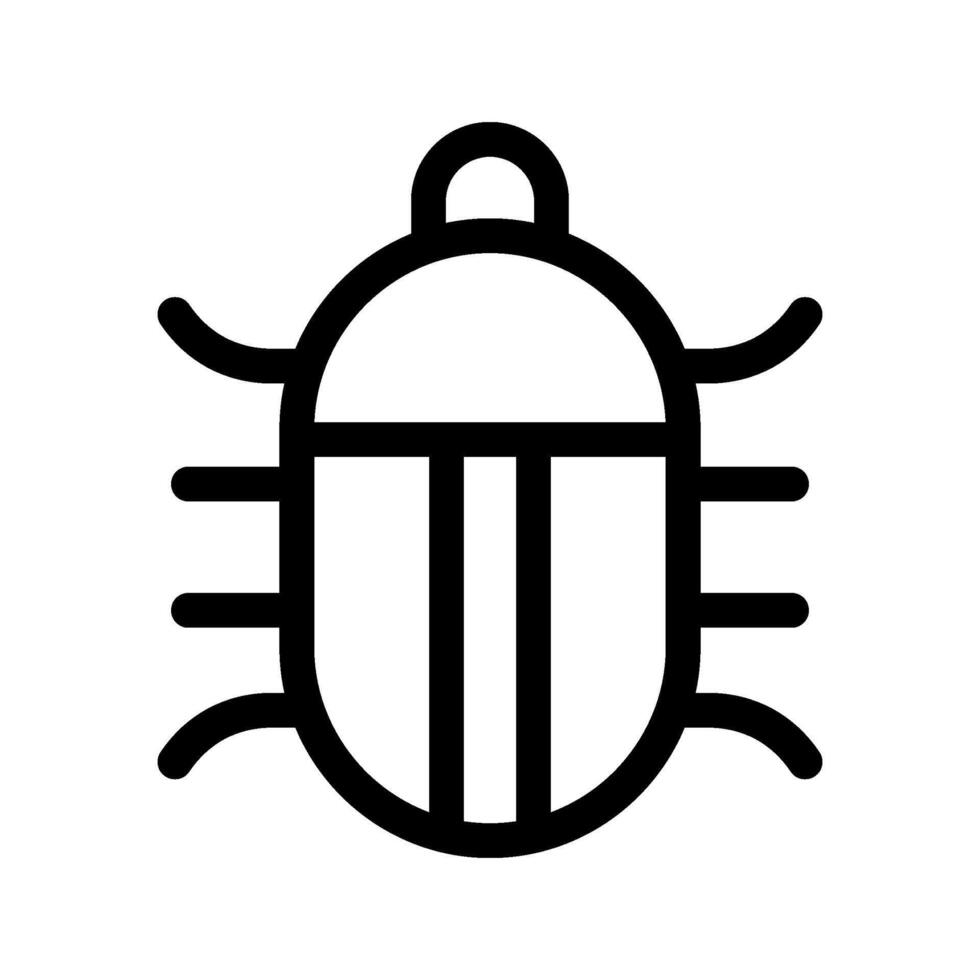 antivirus icono símbolo diseño ilustración vector