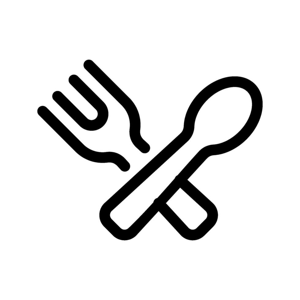 Cutlery Icon Symbol Design Illustration vector