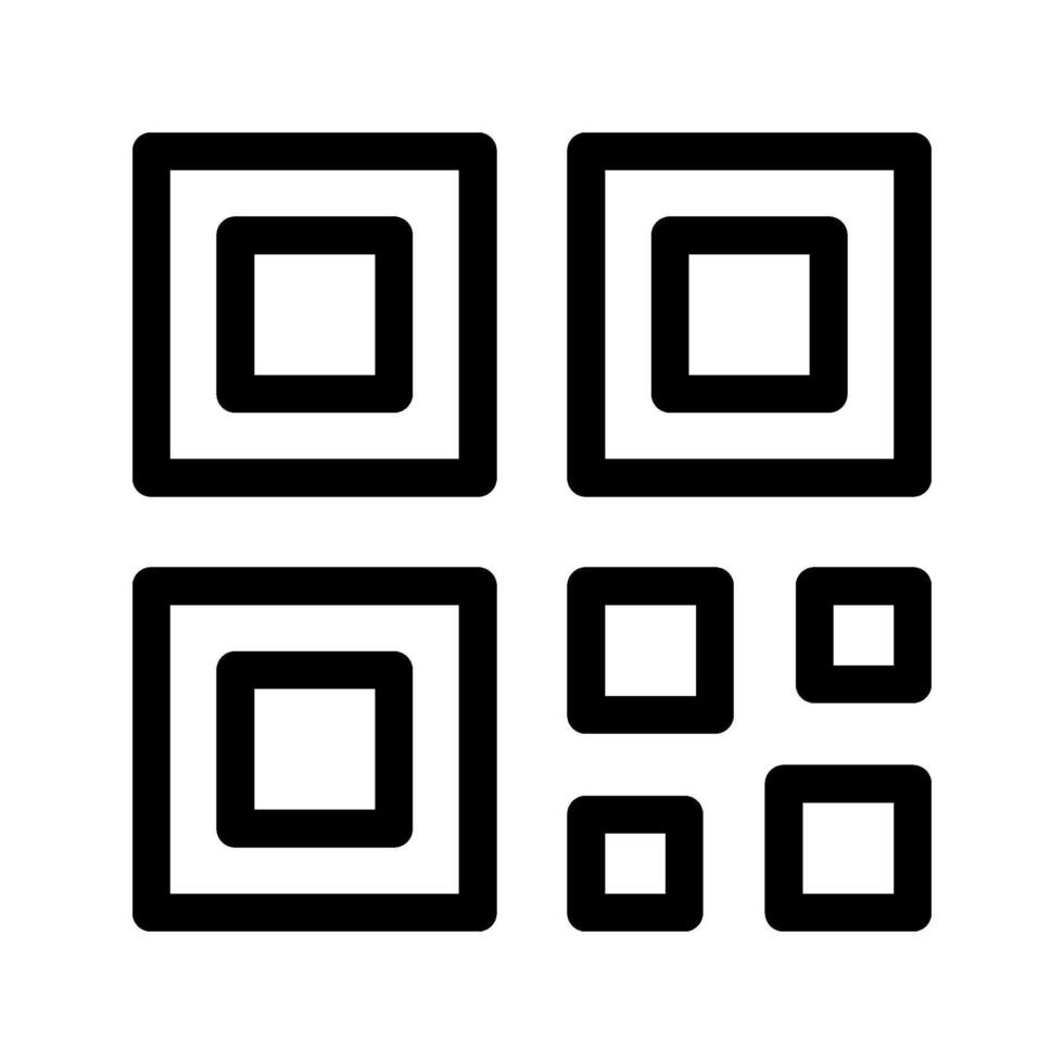 Barcode Icon Symbol Design Illustration vector