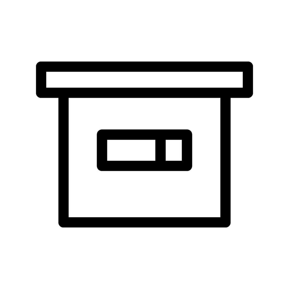 Box Icon Symbol Design Illustration vector