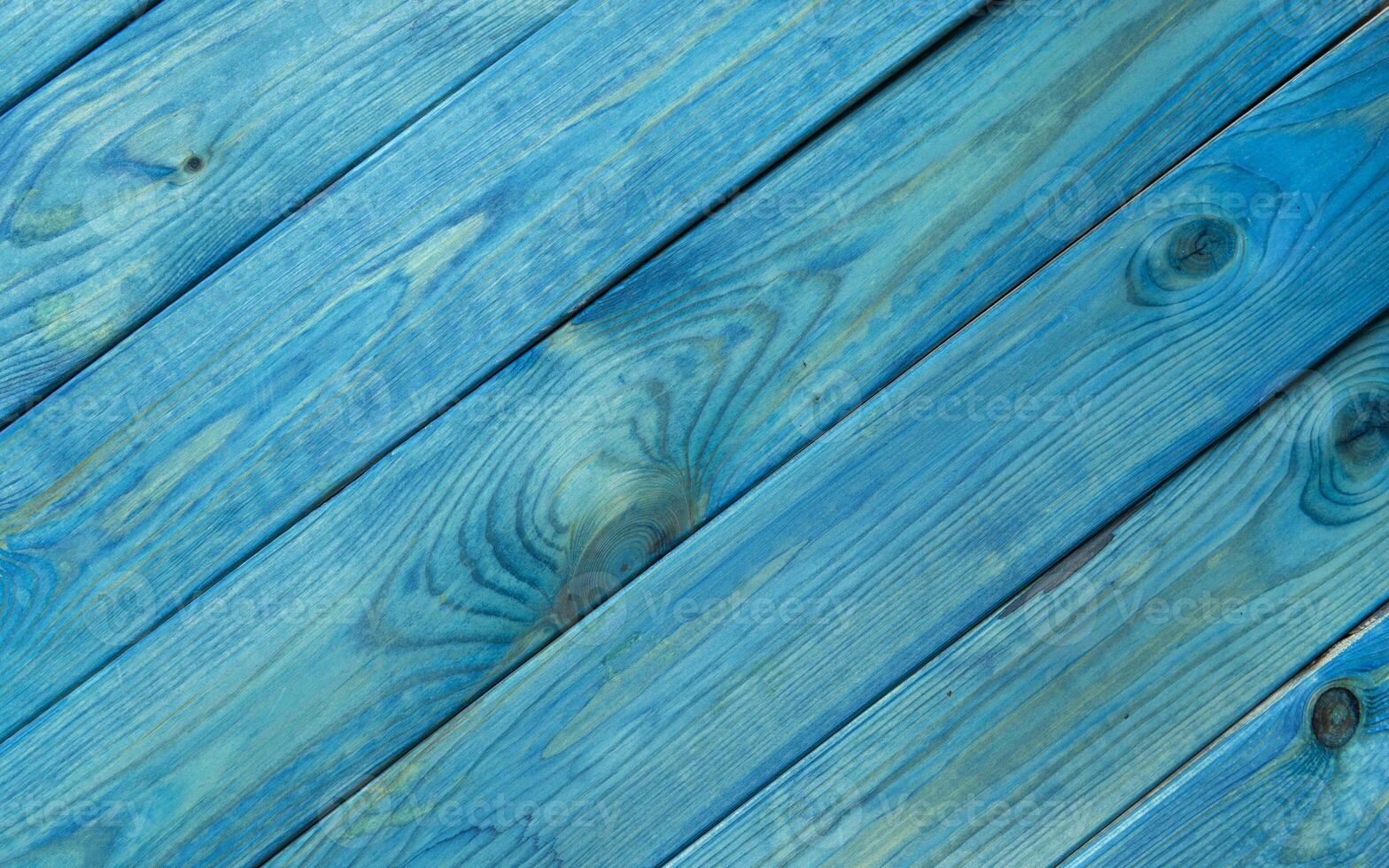 Blue wood background photo