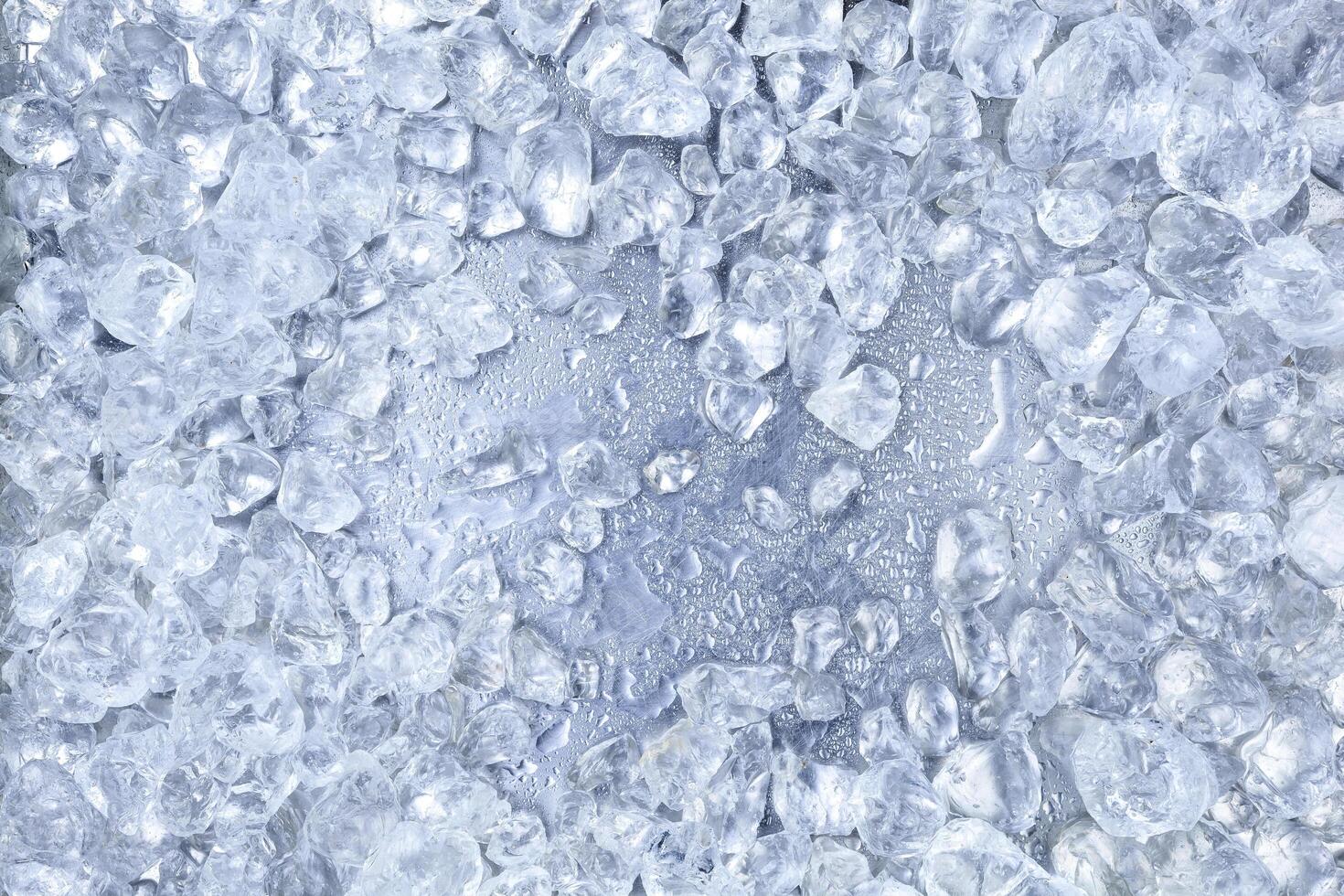 Crushed ice background photo