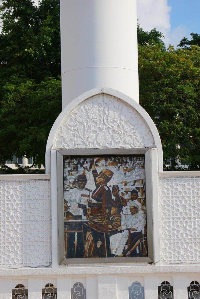 Kuala Lumpur, Malaysia on May 22 2023. A monument to the Declaration of Independence of Malaysia photo