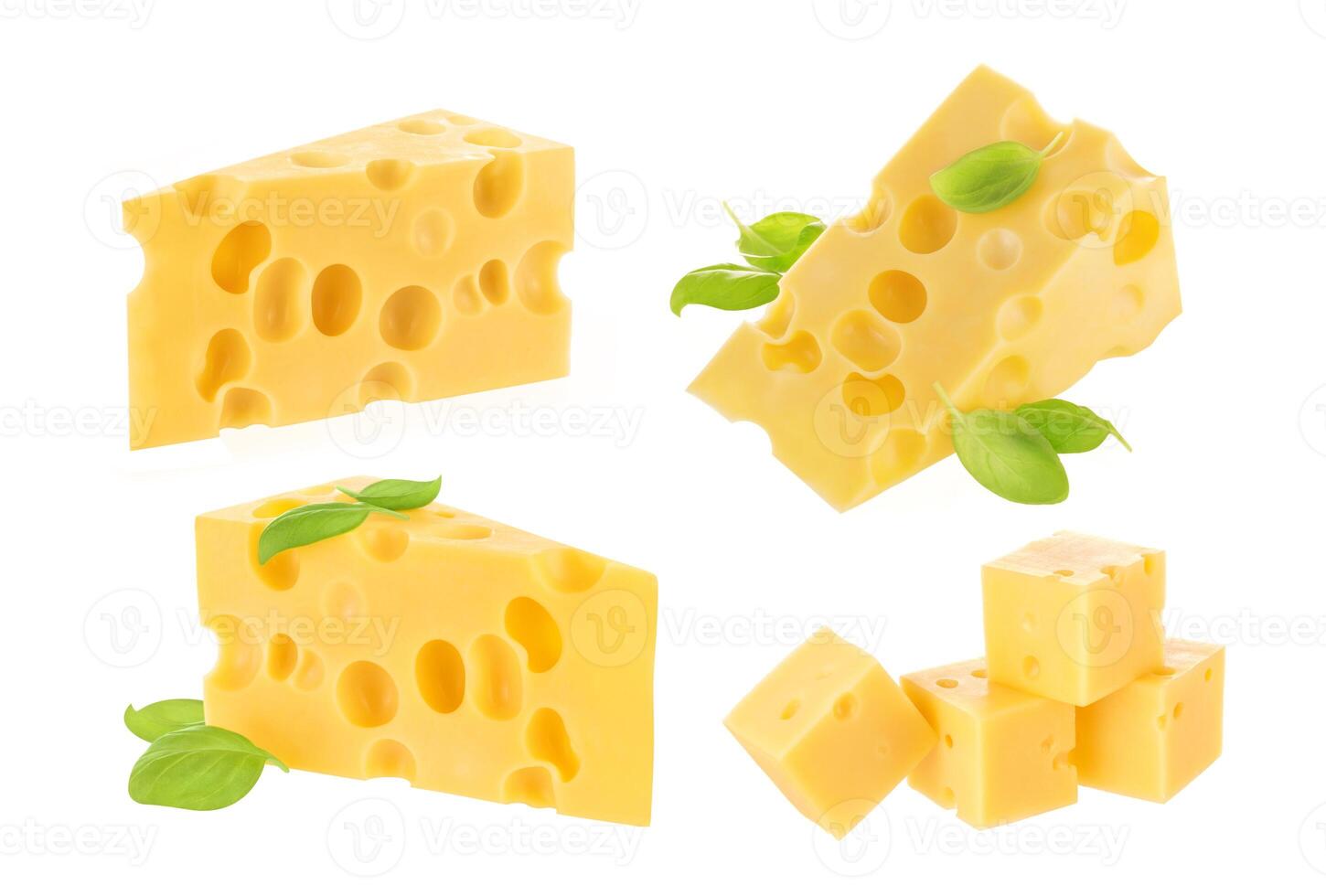 Piece of cheese isolated photo