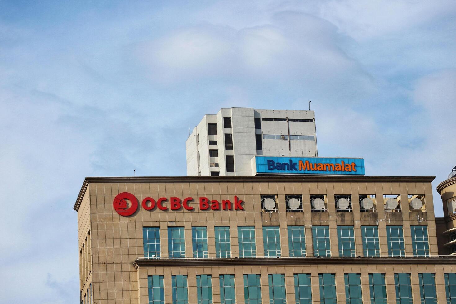 Kuala Lumpur, Malaysia on May 22, 2023. OCBC Bank building in Darat Merdeka. photo