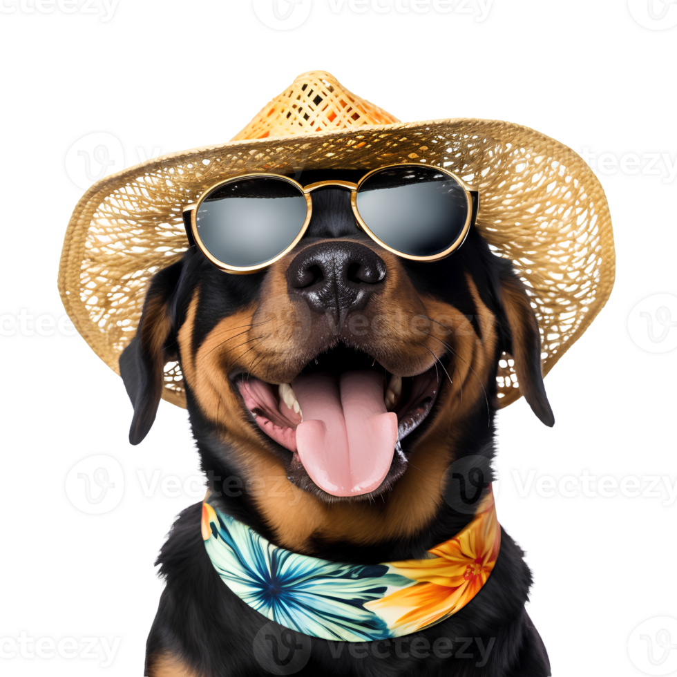 Cute and fun dogs on transparent background png