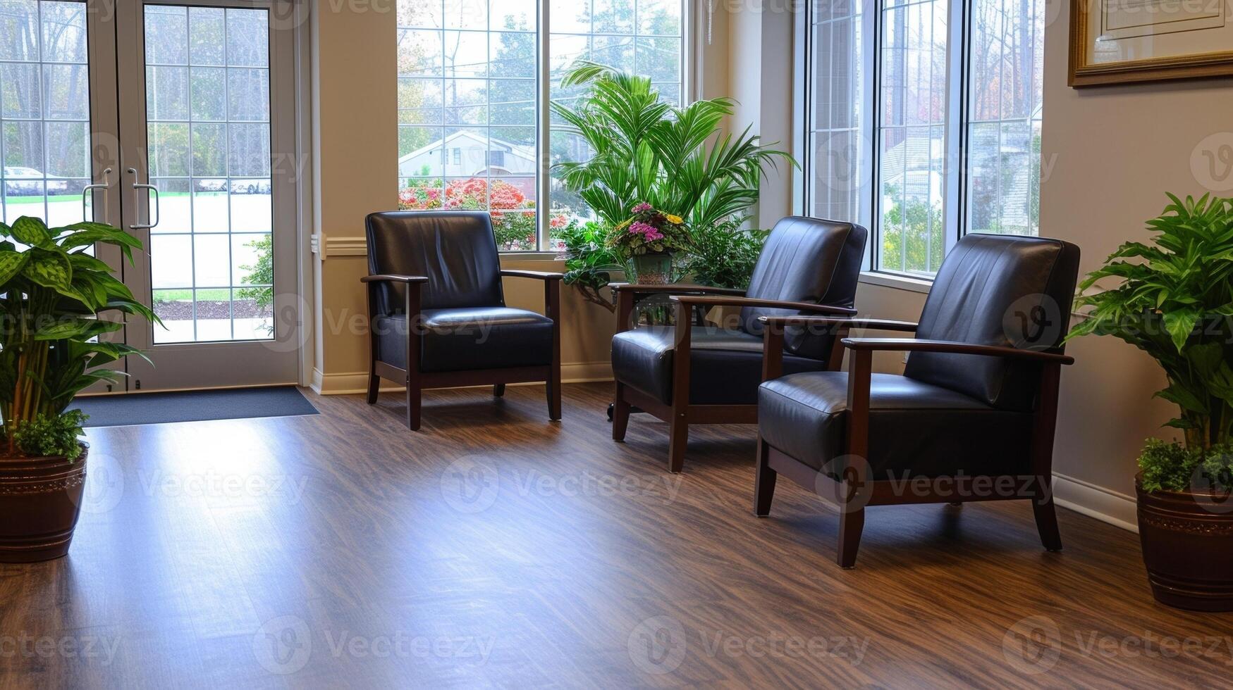 A seniorfriendly living space with a new slipresistant floor designed to promote independence and safety for retirees photo