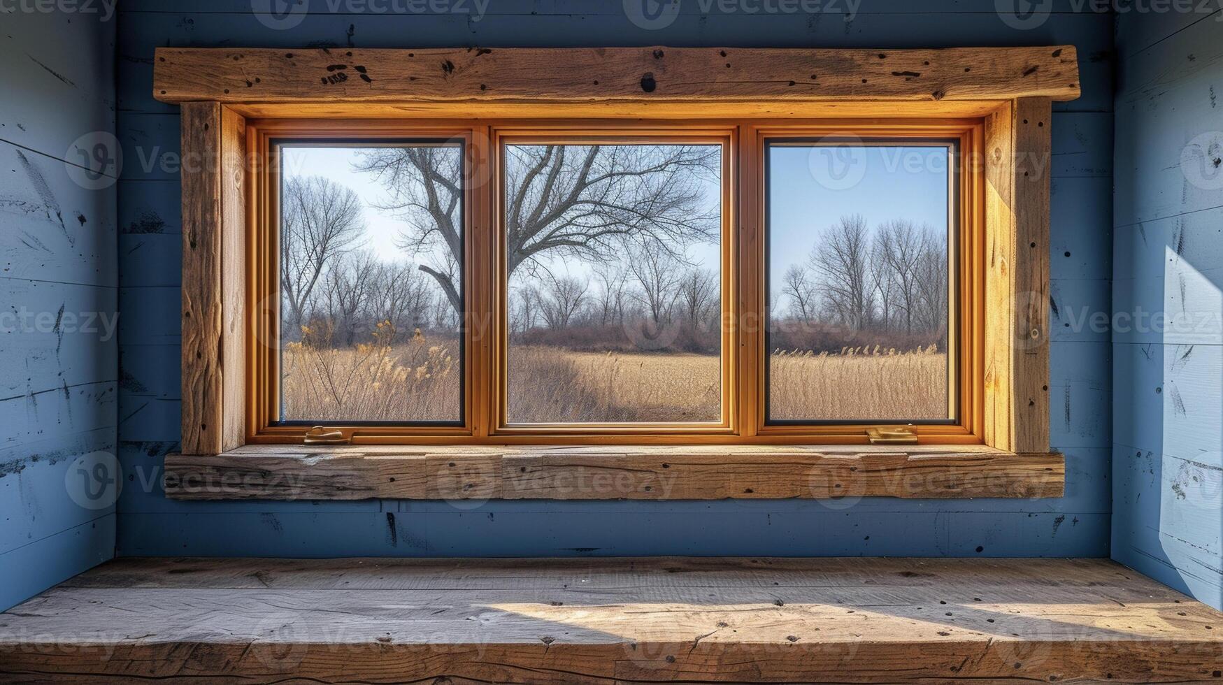 An egress window in a finished bat providing a sense of openness and connection to the outdoors that is often lacking in bat spaces photo