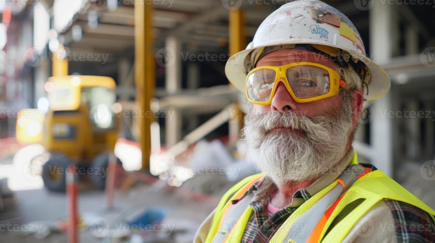 With years of experience under his belt the foreman is a trusted and respected leader on the construction site photo