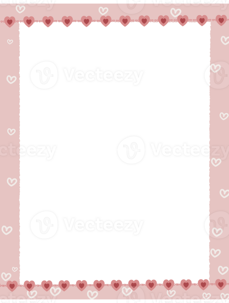 Cute pastel colors frame png