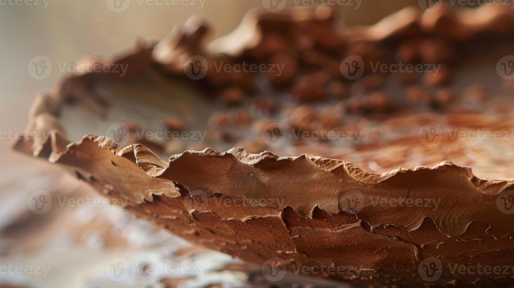 An image of a clay dish with a layered and intricate rim achieved through the technique of sprigging where small individually formed pieces of clay are applied to the surface. photo