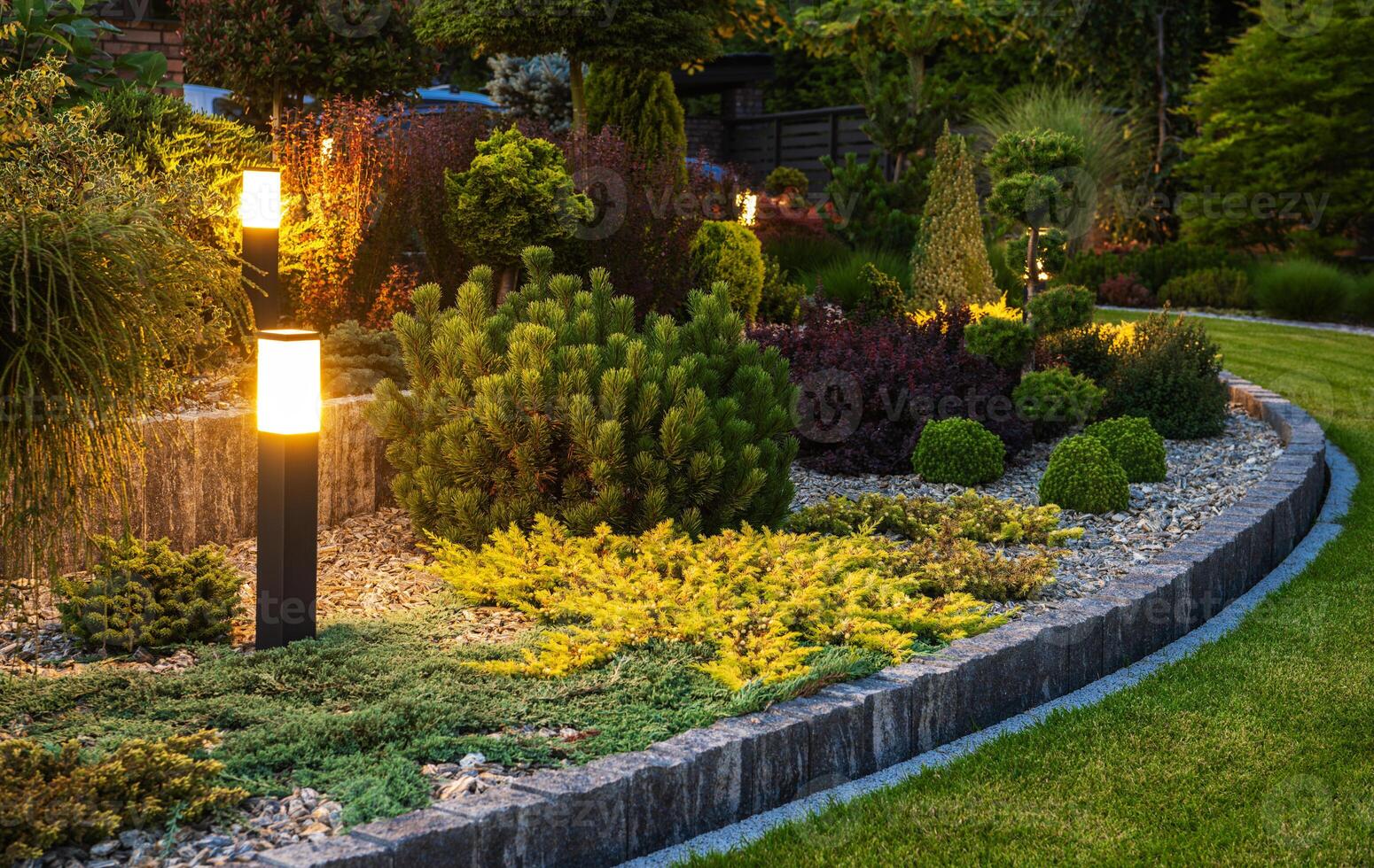 Modern LED Garden Lighting photo