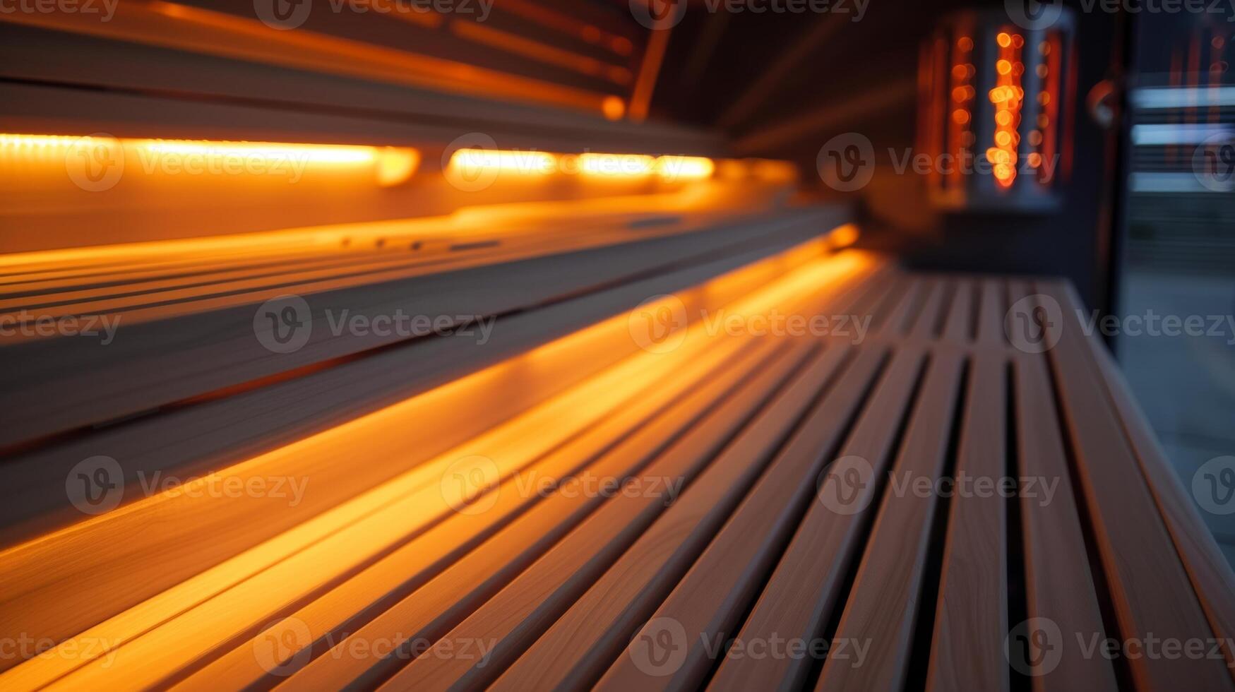 un el ajustando el temperatura en un sauna a crear un cómodo y seguro ambiente para pacientes foto