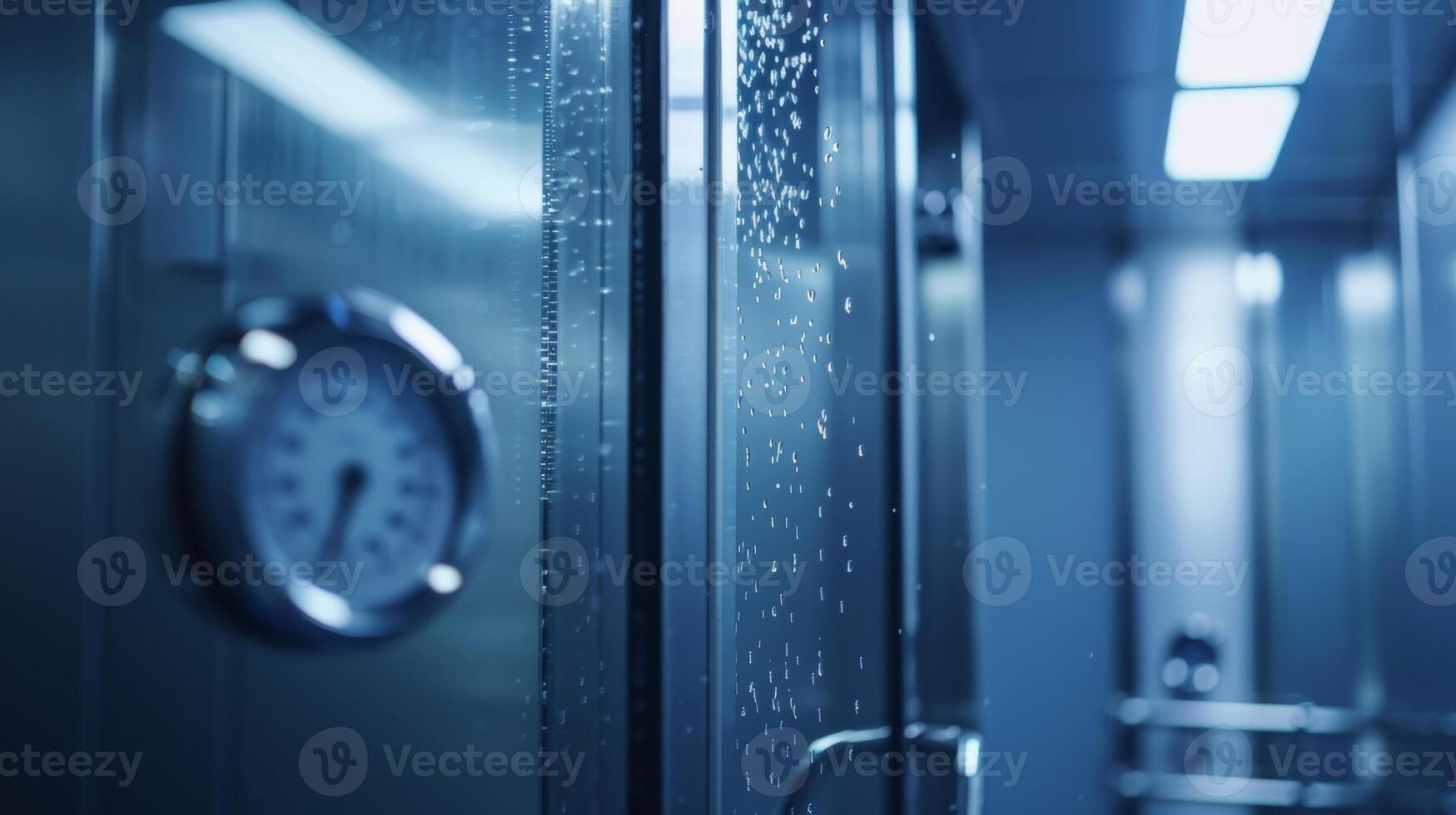 A timer set for 3 minutes signaling how long a person should stay under the cold shower for optimal results. photo