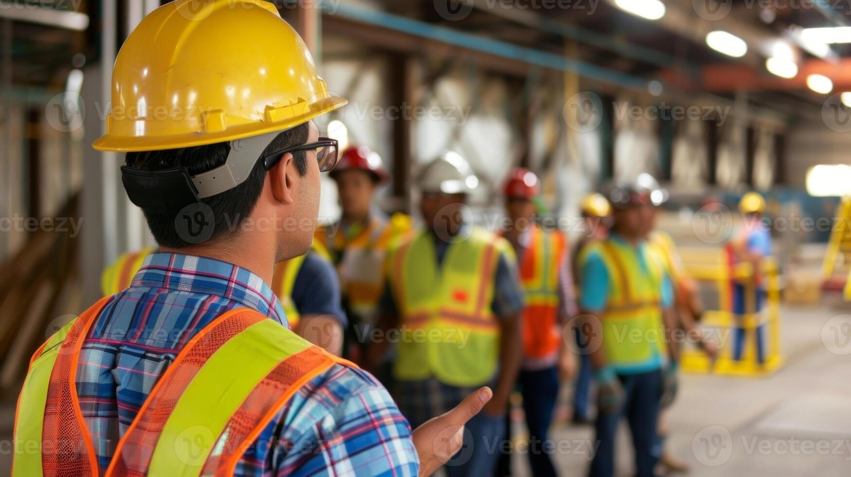 The use of proper lifting techniques is demonstrated by the trainer as trainees learn the importance of avoiding strain and injury on the job photo
