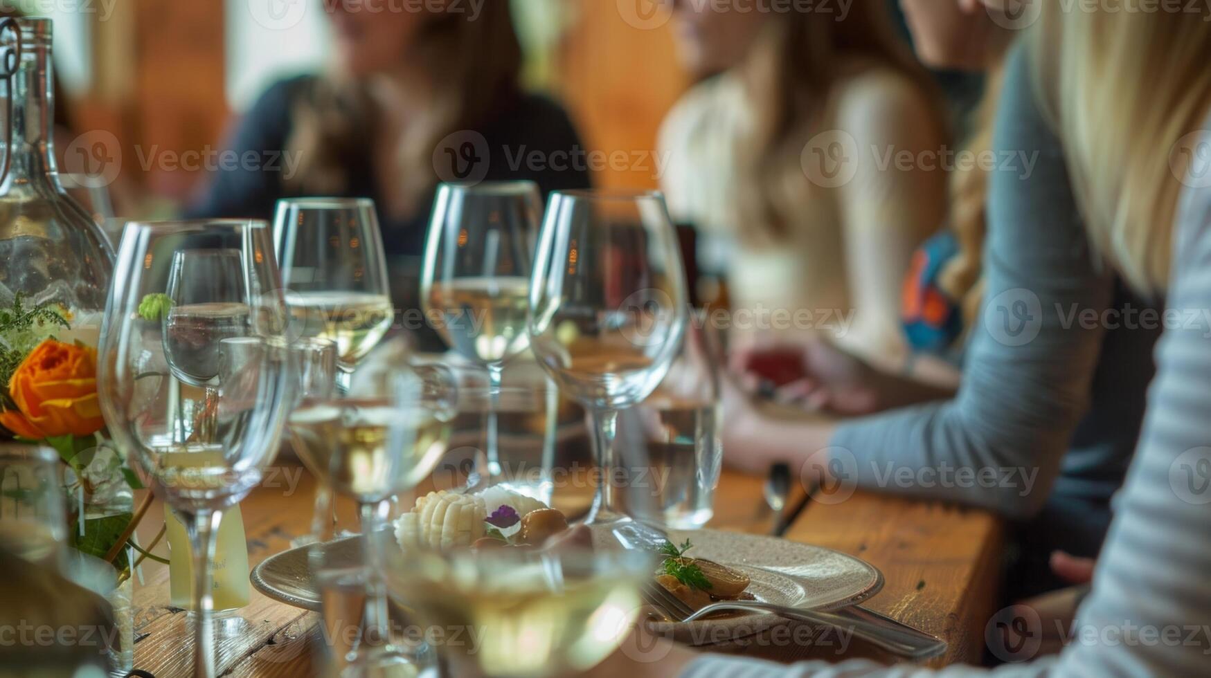 An intimate discussion circle where participants share their personal experiences with mindful eating and drinking and offer support and advice to one another photo