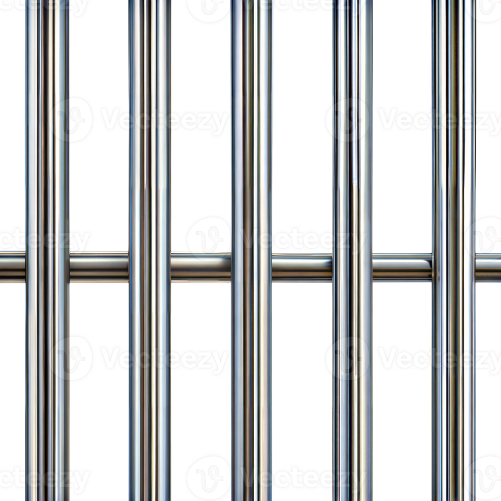 Shiny silver tubes arranged in a precise grid format png