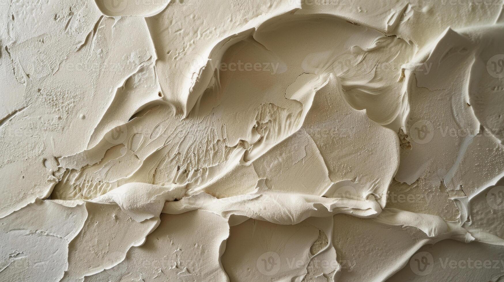 A shot of a stucco spet using different tools and techniques to create a multidimensional stucco finish showcasing the versatility and creativity that can be achieved wit photo