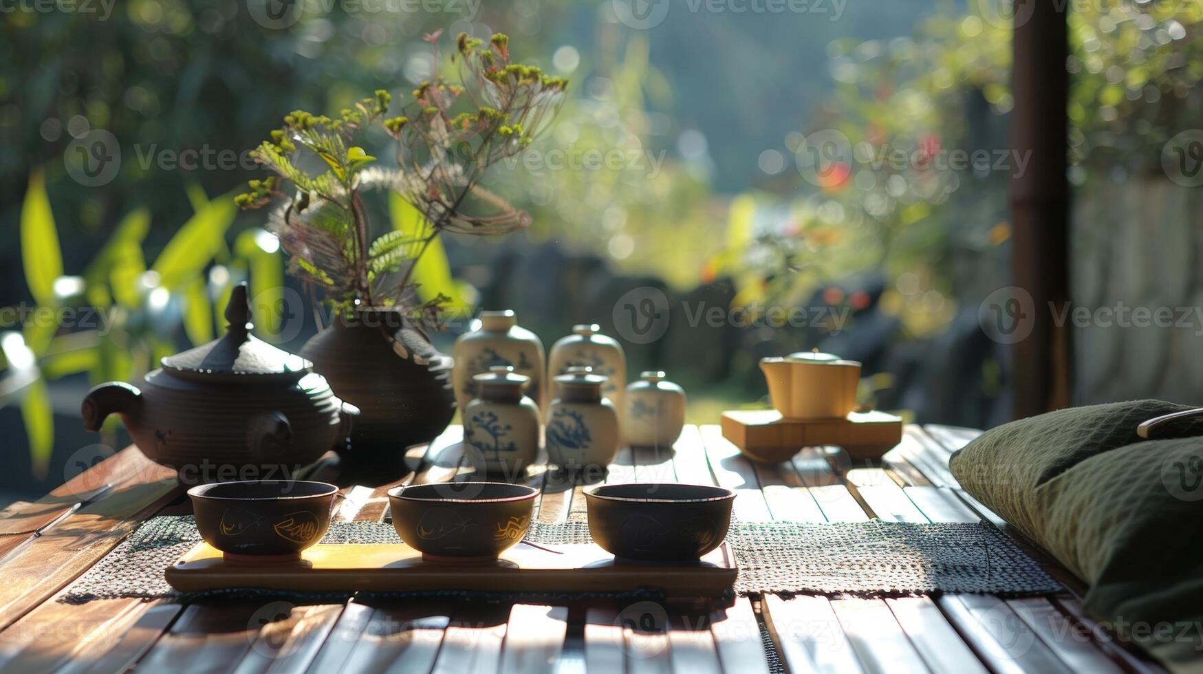 The tea ceremony is a reminder to slow down be present and appreciate the beauty and simplicity of life photo