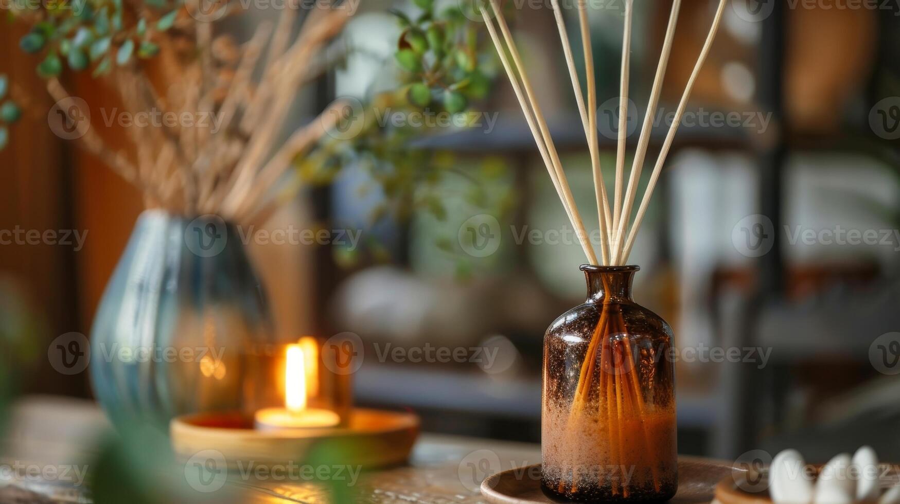 The rich earthy aroma of a rare herbal blend lingers in the air creating a cozy and comforting atmosphere photo
