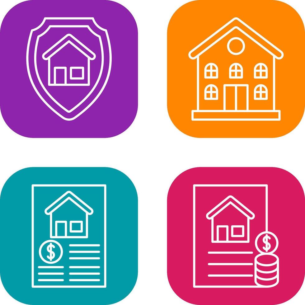 Protection and Property Icon vector
