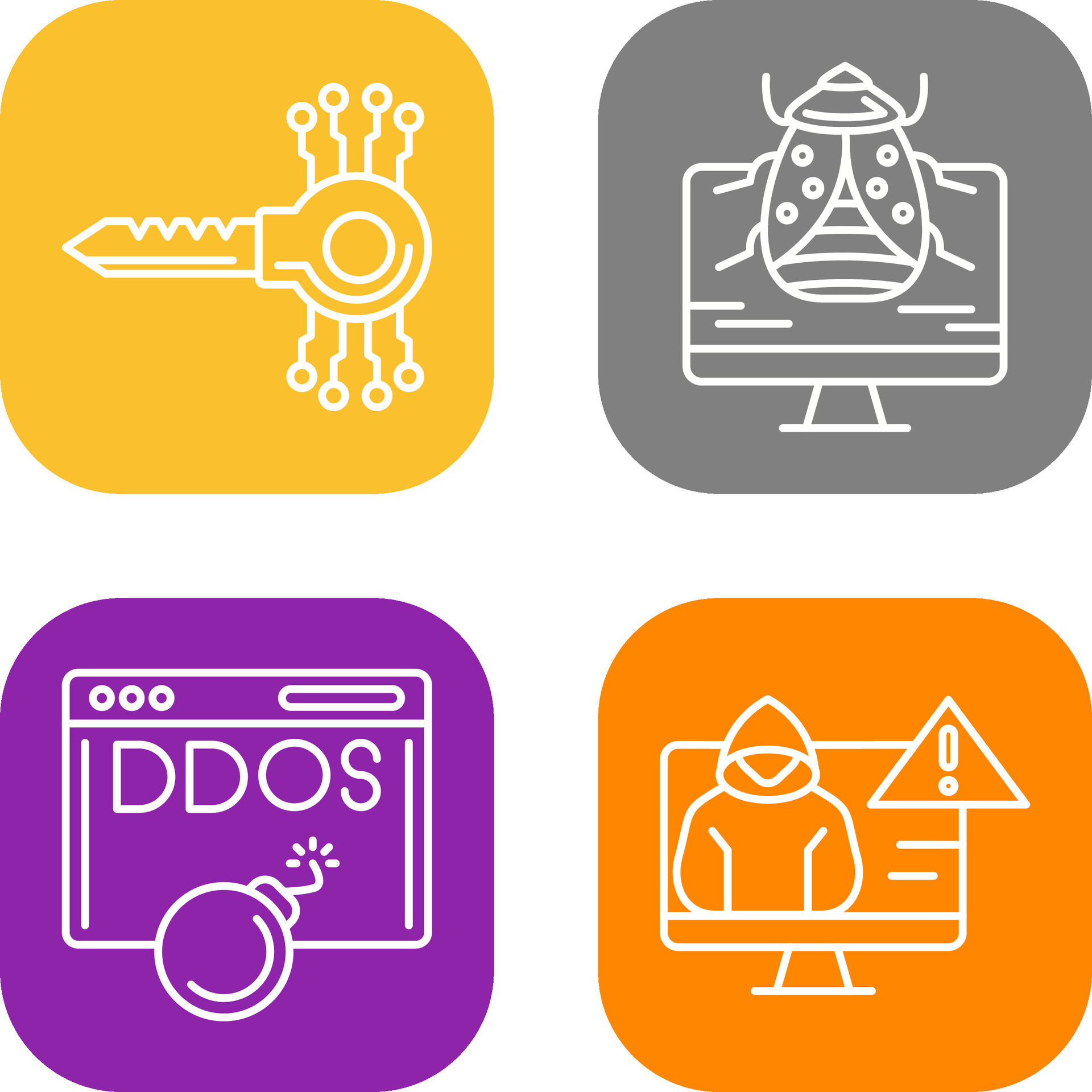 Key Code and Malware Icon 44654784 Vector Art at Vecteezy