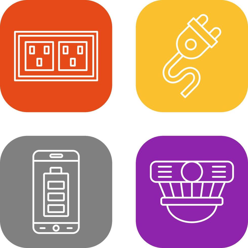 Socket and Plug Icon vector