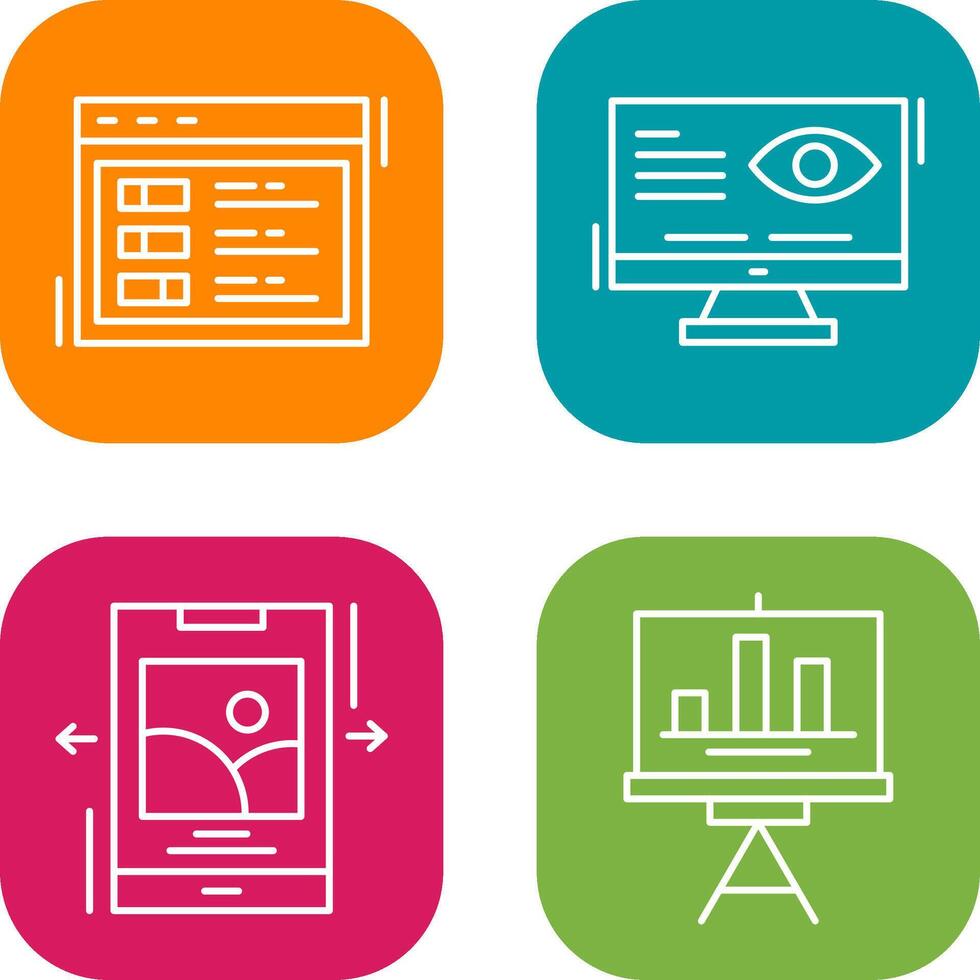 Switch and Vision Icon vector