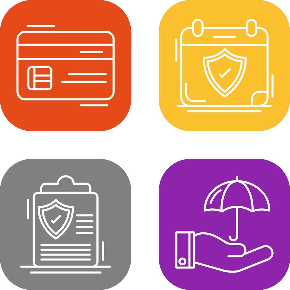 Credit Card and Period Time Icon vector