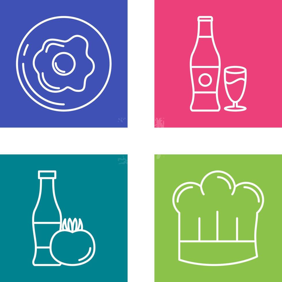Breakfast and Bear Icon vector