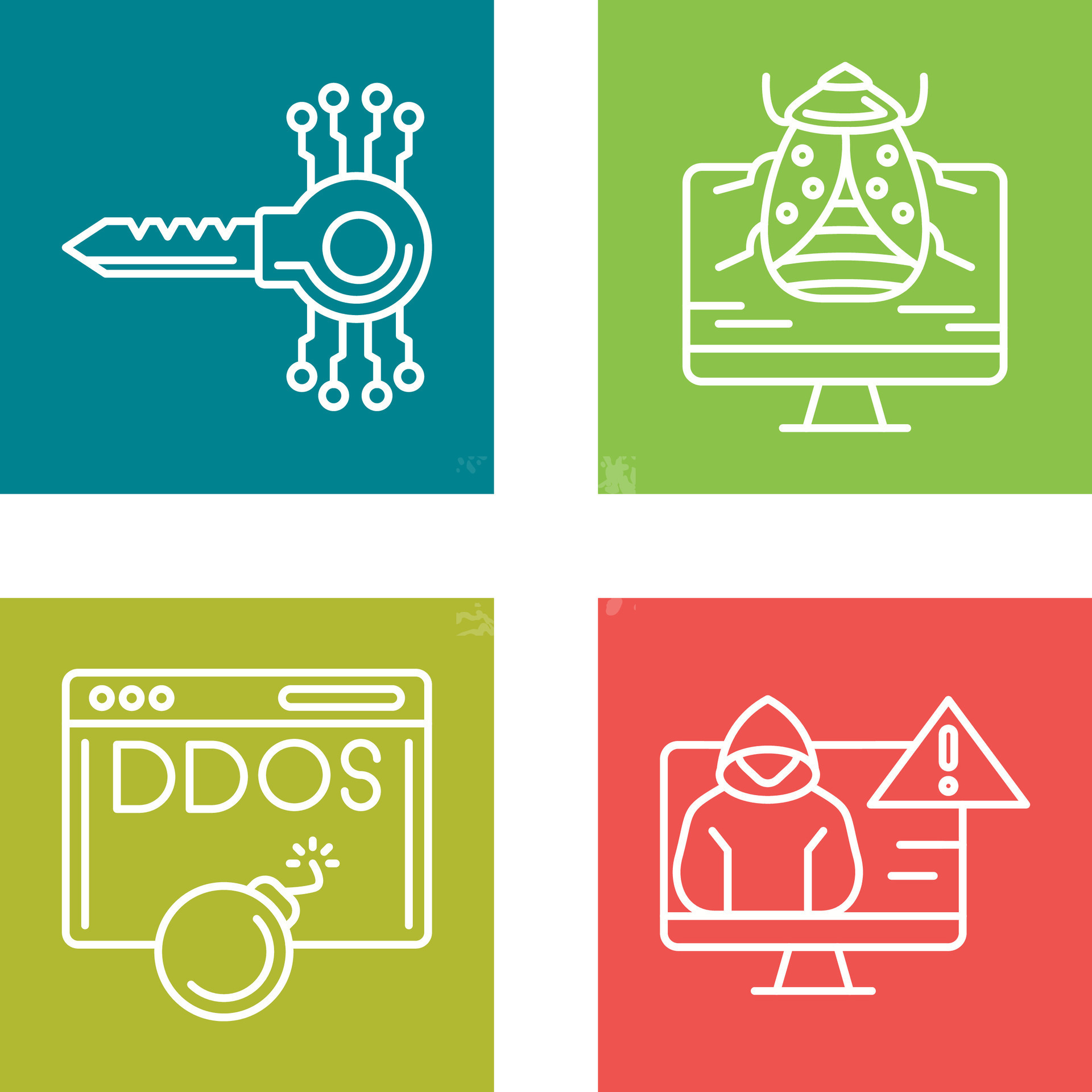 Key Code and Malware Icon 44657000 Vector Art at Vecteezy
