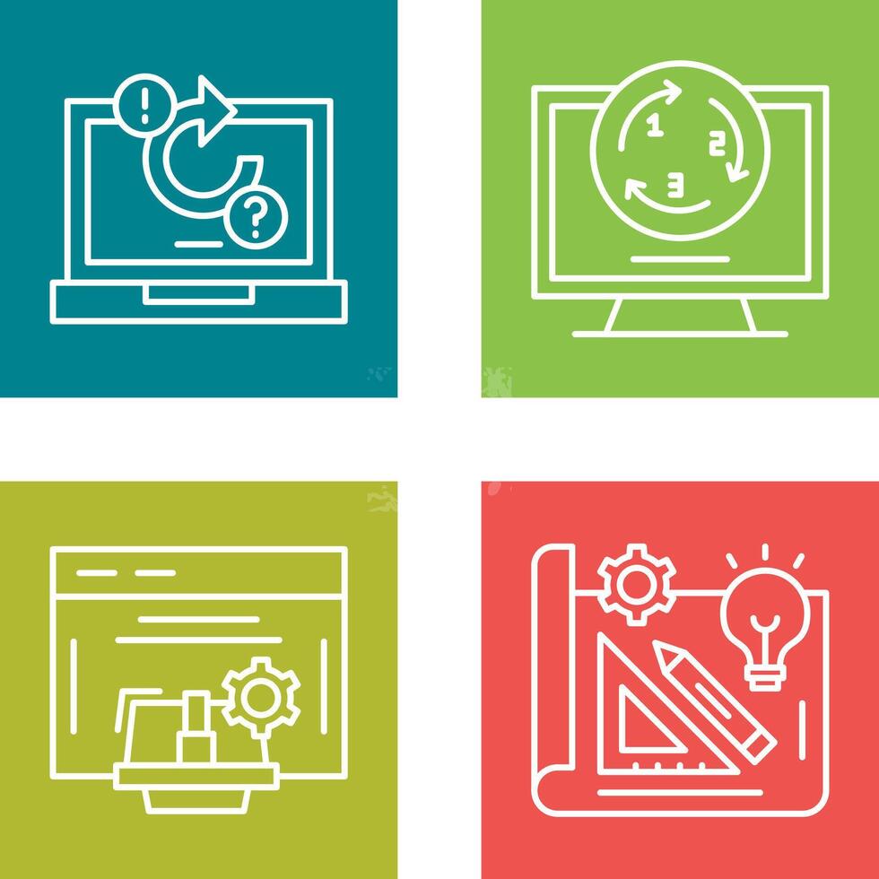 Incubator and Inovation Icon vector