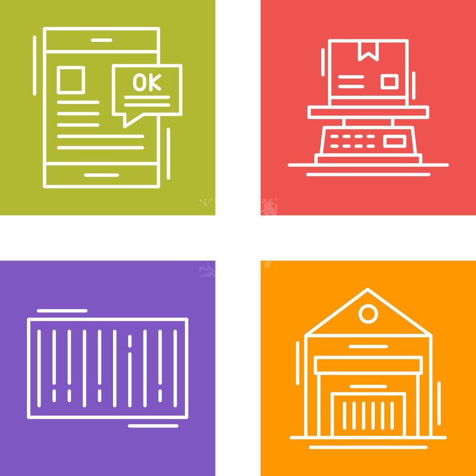 conversation and weight Icon vector