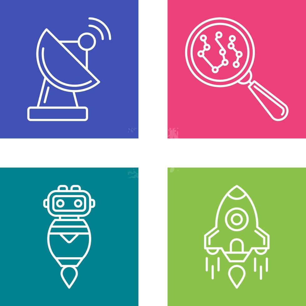 radar and research Icon vector