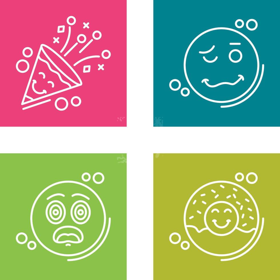 Drunk and Poppers Icon vector