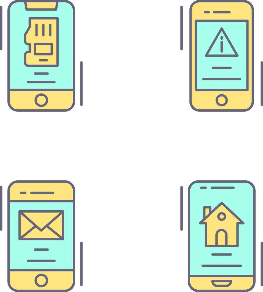 Memory and Error Icon vector