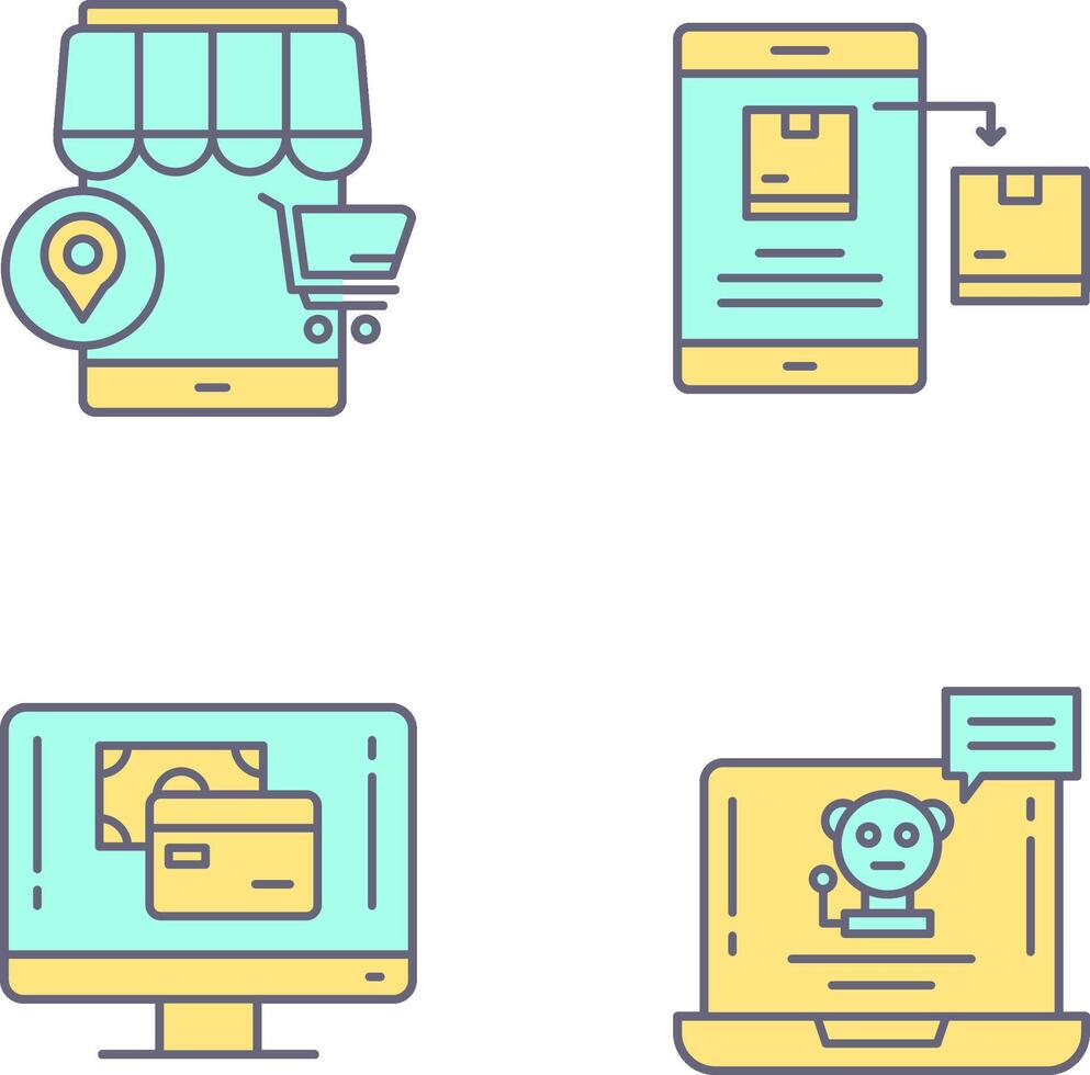 Pin and Replacement Icon vector