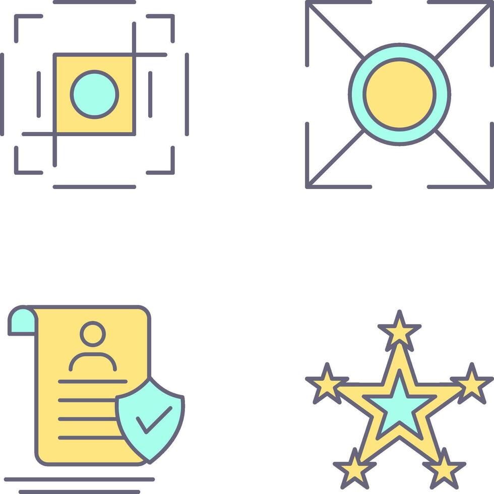 crop and expand Icon vector