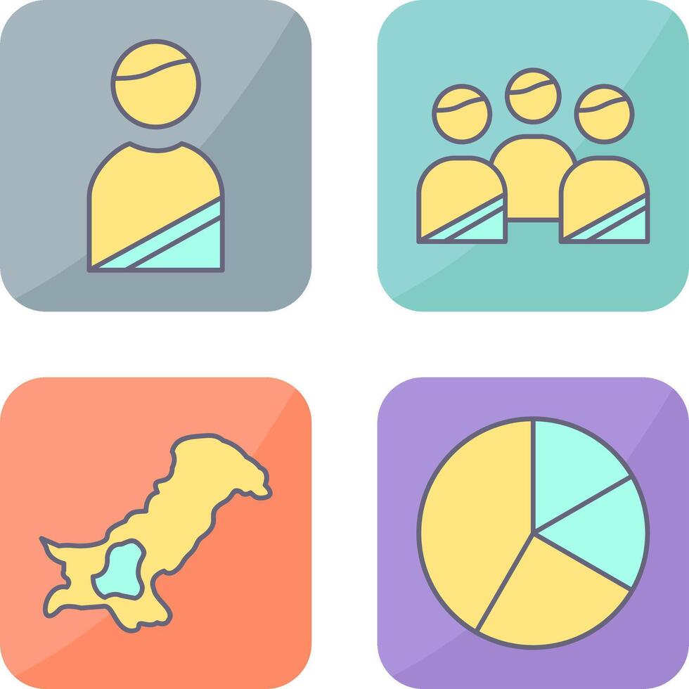 Member and Voters Icon vector