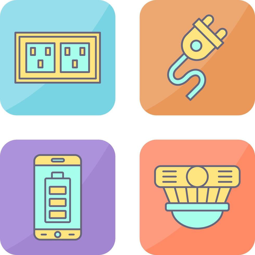 Socket and Plug Icon vector