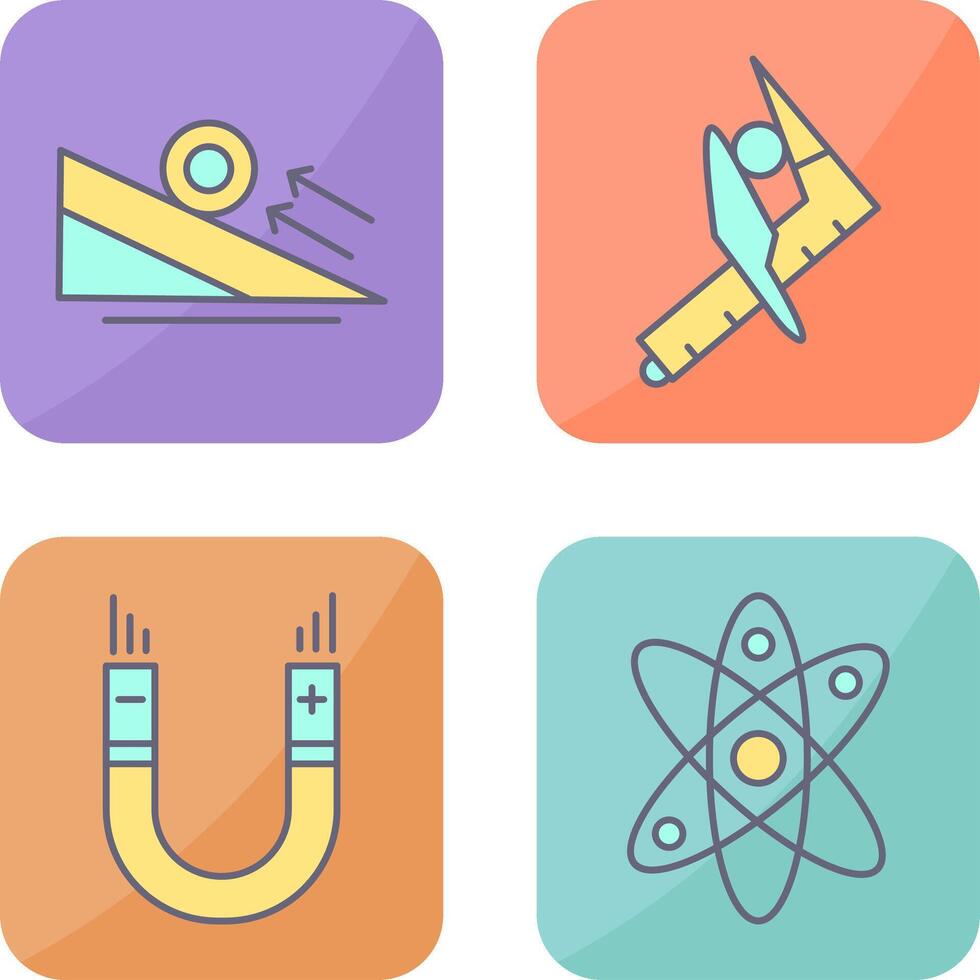 Force and Caliper Icon vector