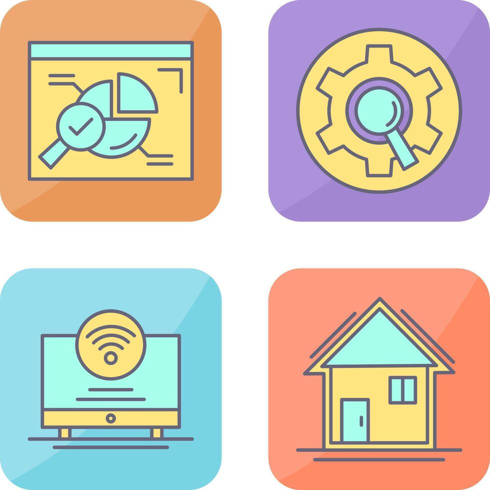 Magnet and Solution Icon vector