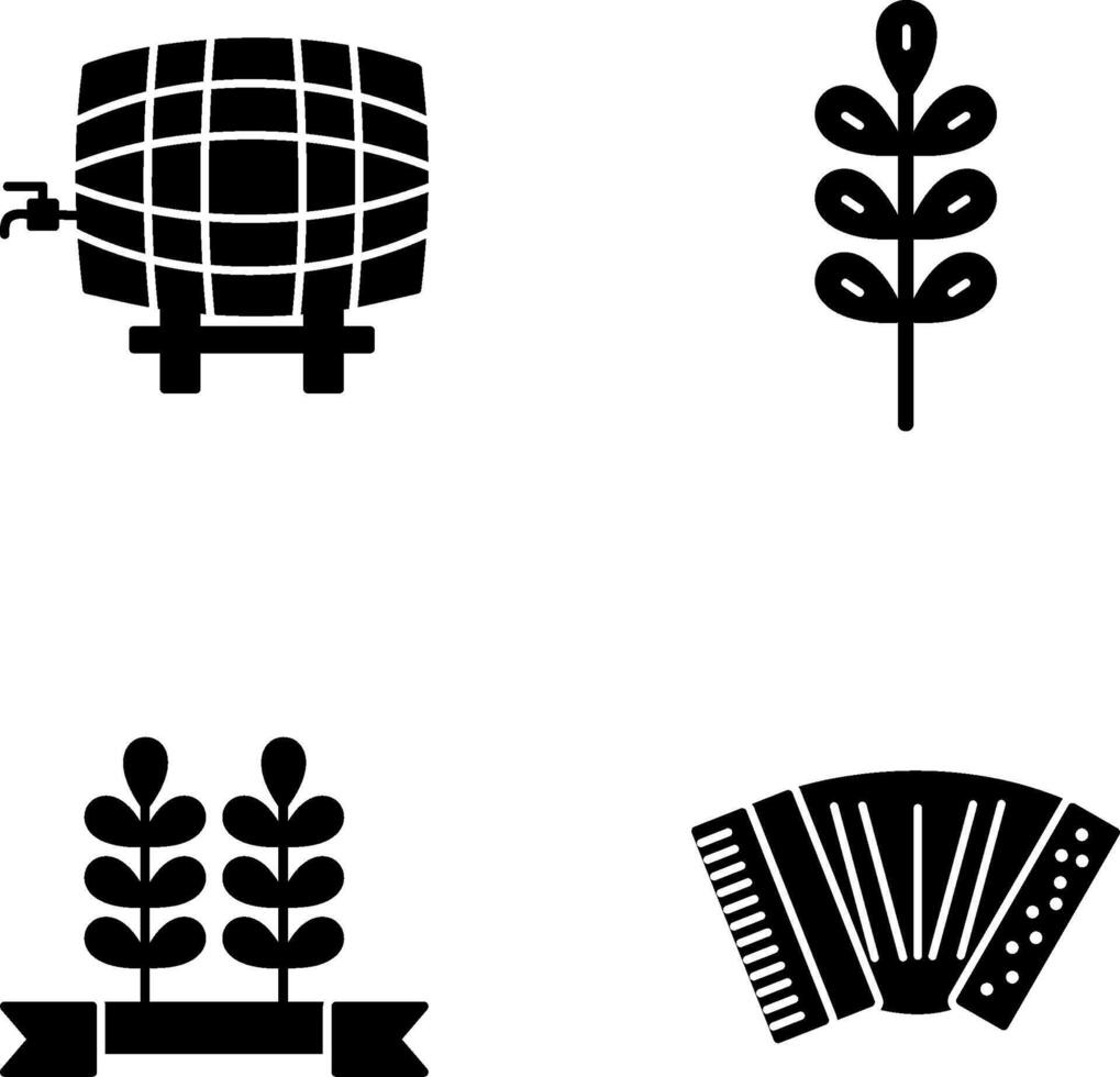 Inkwell and Exibit Icon vector
