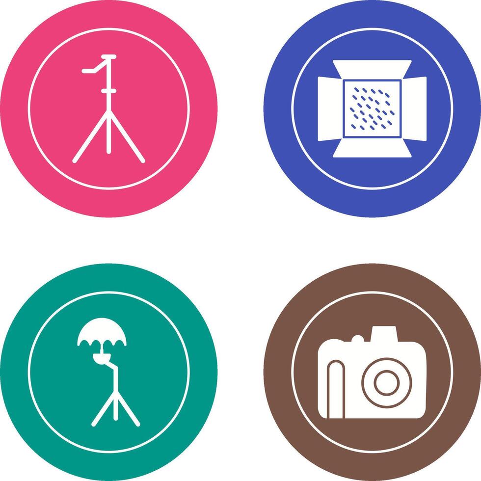 stand and light Icon vector