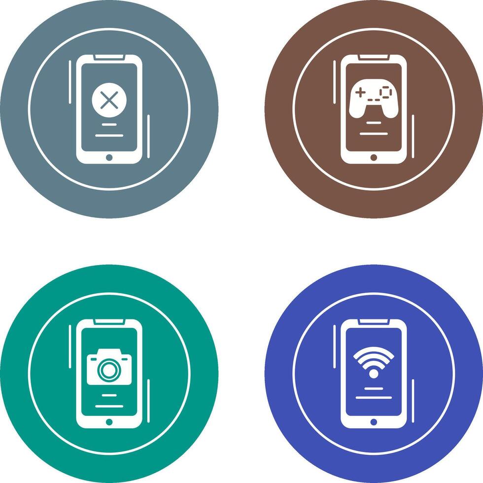Block and Game Icon vector