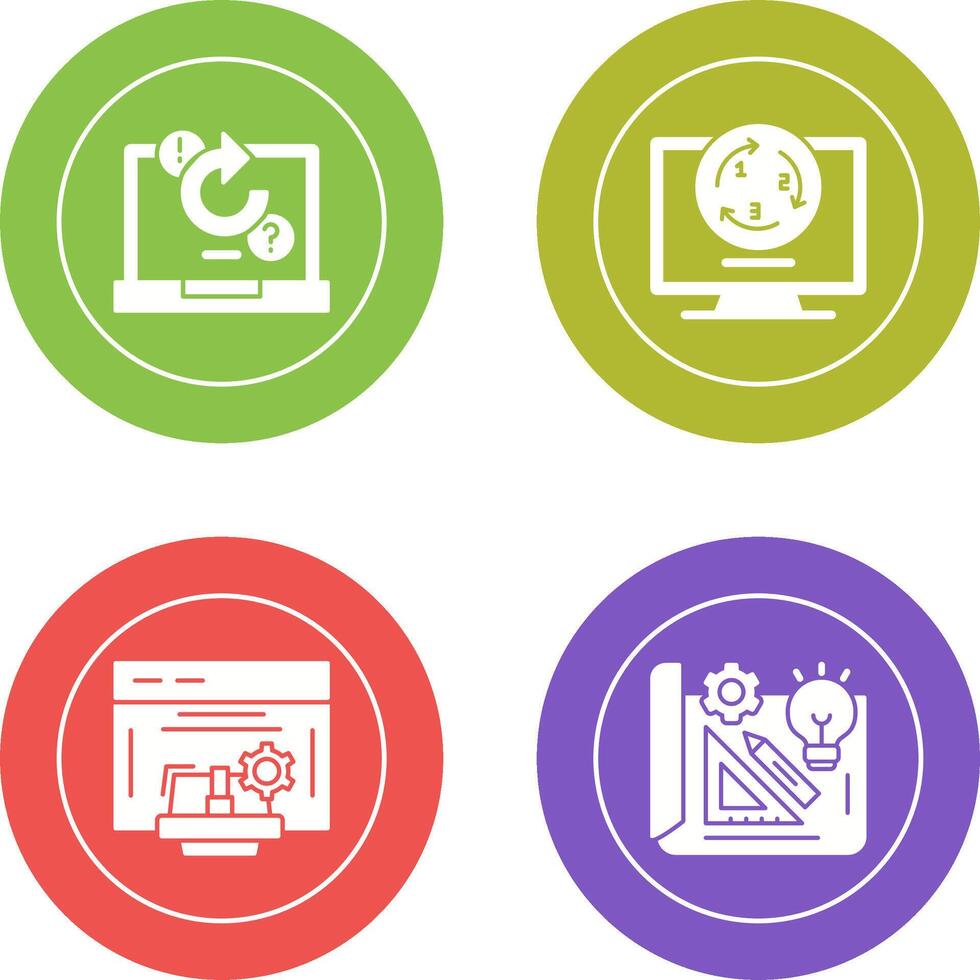 Incubator and Inovation Icon vector