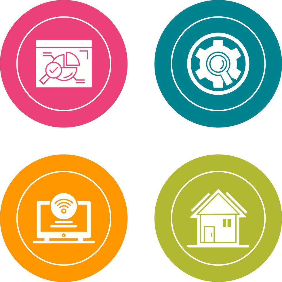 Magnet and Solution Icon vector