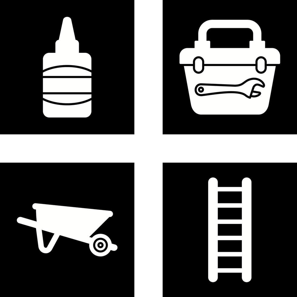 Glue and construction Icon vector