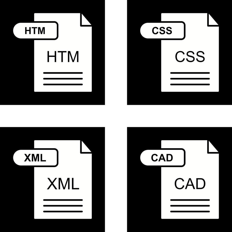 htm y css icono vector